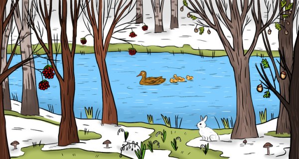 Ошибки художника Весна