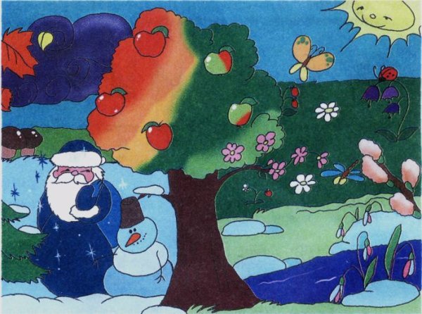 Зимние небылицы для дошкольников