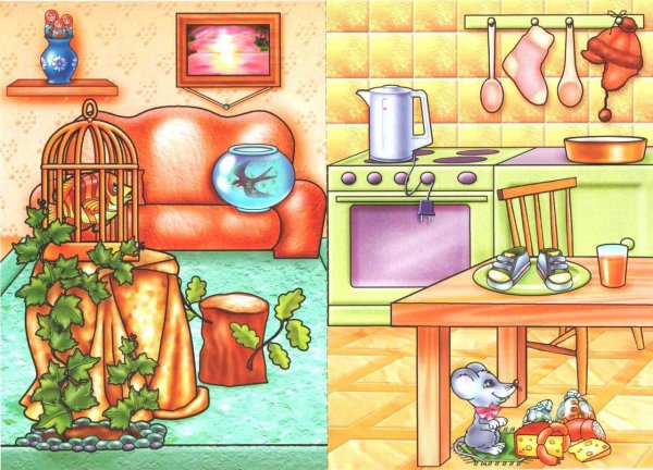 Игра «что перепутал художник» бытовая техника