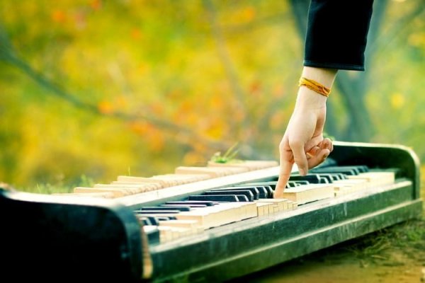 Пианино на природе