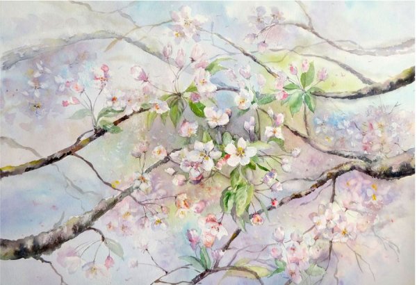 Весеннее настроение живопись