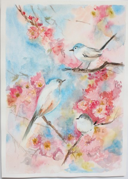 Весенняя акварель