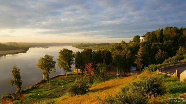 Киров набережная Вятки