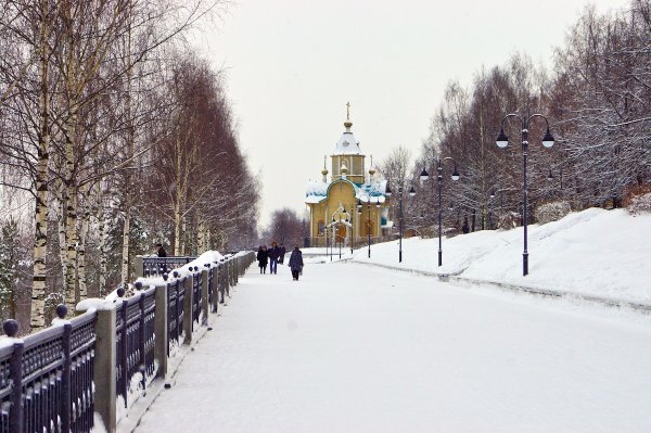 Киров Вятка зима