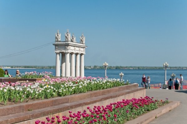Волгоград красивые места Весна