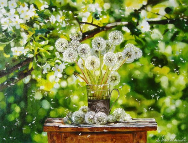 Яркое солнце