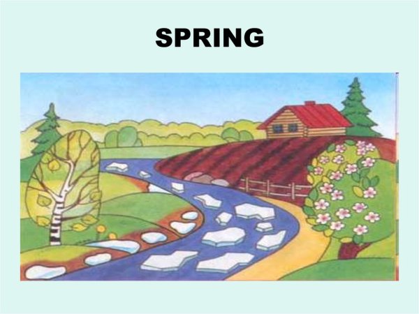 Spring на английском языке