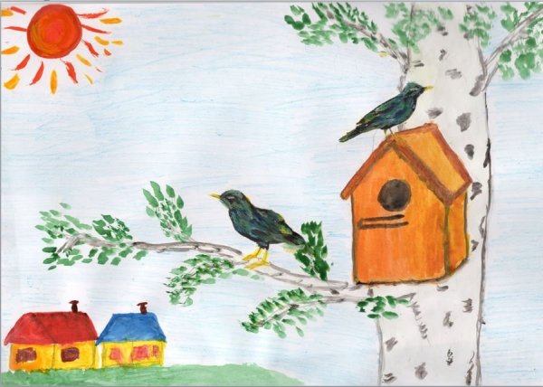 Белов скворцы