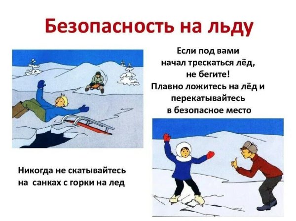 Безопасность на льду весной
