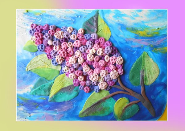 Летние поделки из пластилина