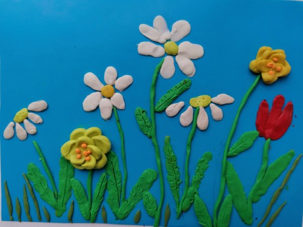 Пластилинография в детском саду старшая группа