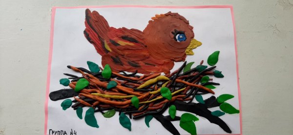 Трава пластилинография