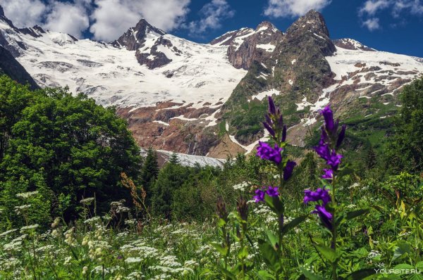 Горы Теберды и Домбая