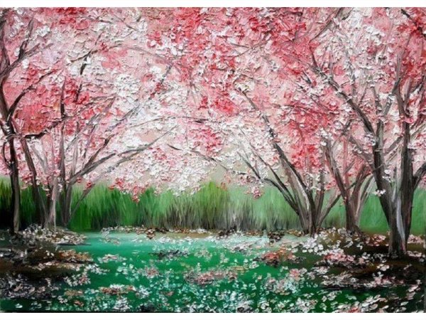 Сакура живопись