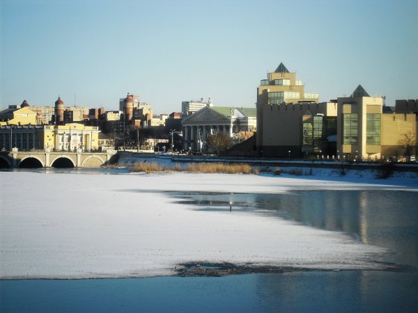 Набережная реки Миас Челябинск