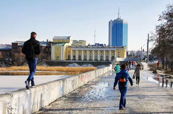 Челябинск весной