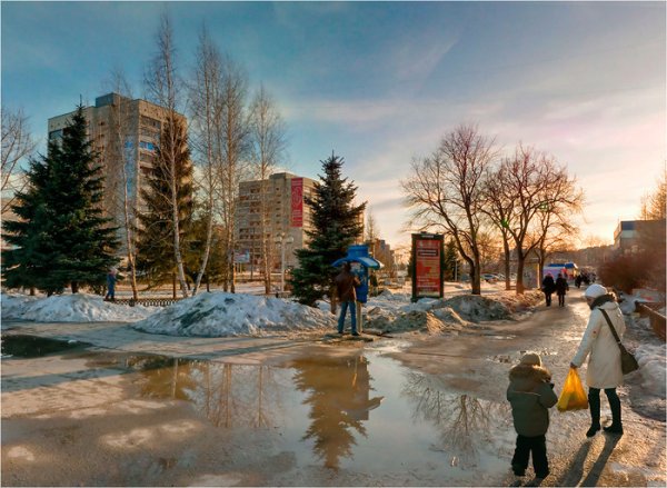 Озерск Весна