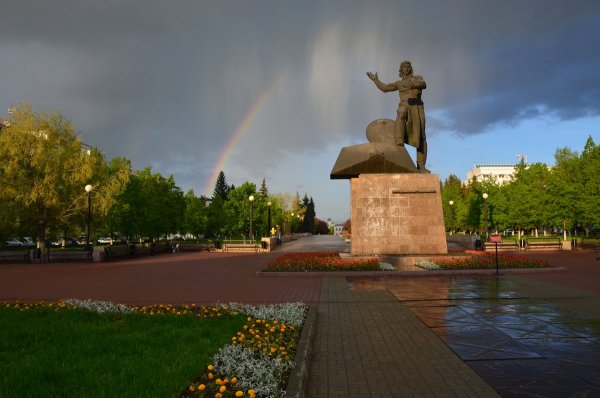 Закат Челябинск Калинский район