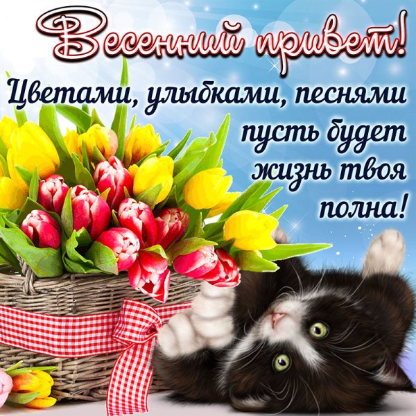 Весенний приветик