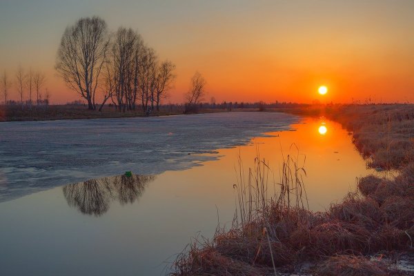 Рассвет весной
