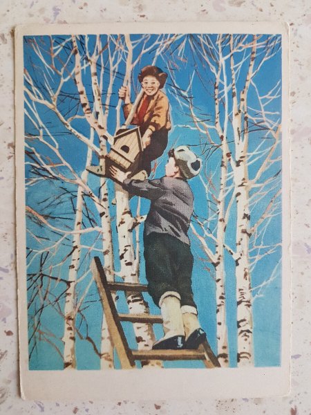 Скворечник картины советских художников