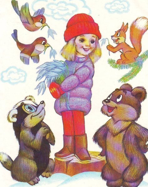 Советскиеьоткрытки с 8 марта