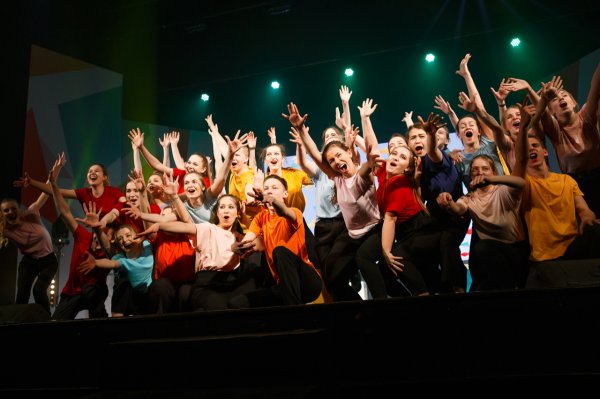 Студенты в парке