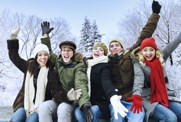 Зимние школьные каникулы