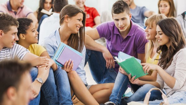 Веселые студенты