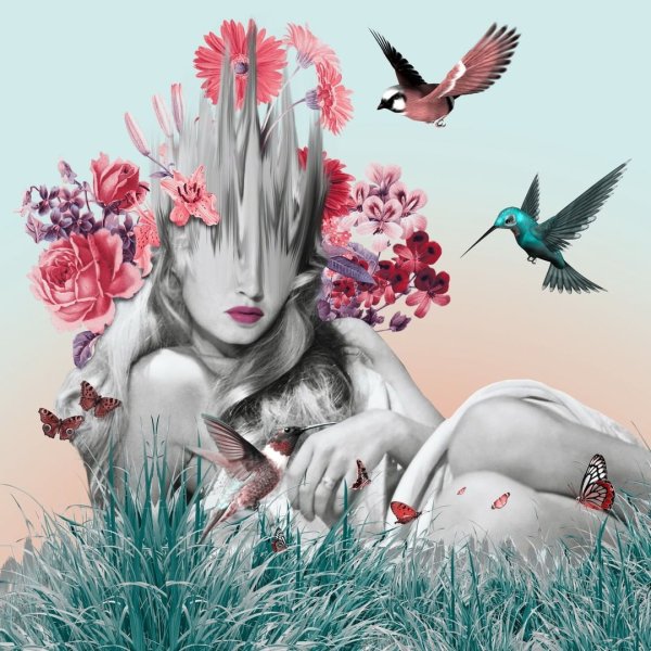 Весна цветы сюрреализм