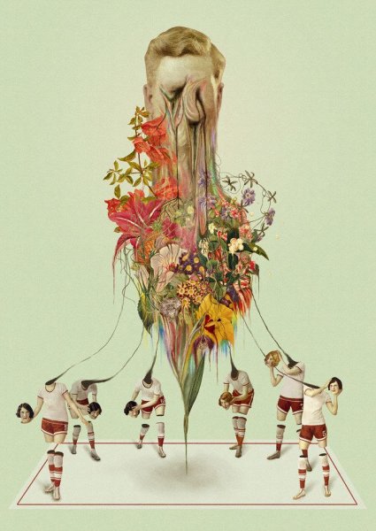 Сюрреализм цветы