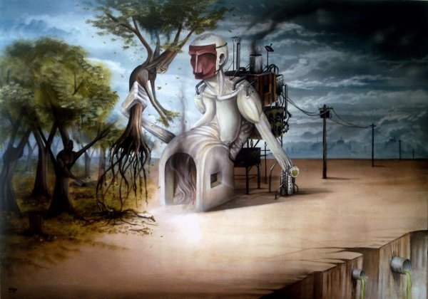 Испанская художница сюрреалист