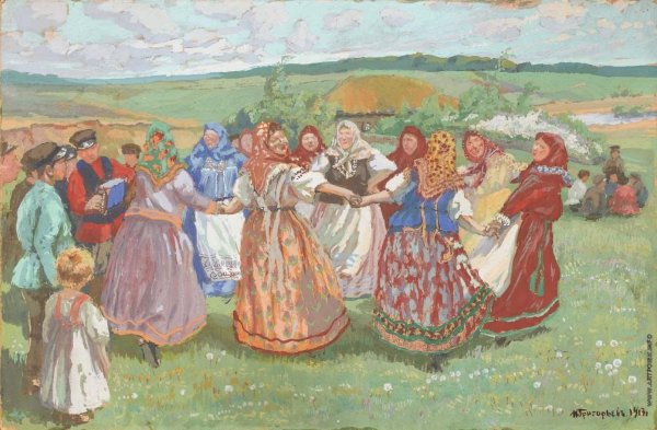 Александр Угланов картина Берегиня