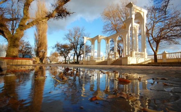 Евпатория Крым осень