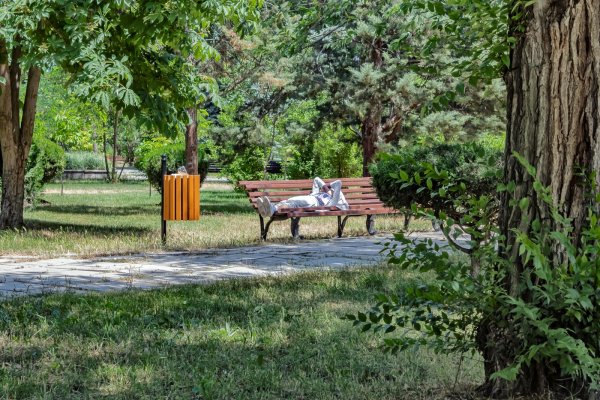 Осень набережная в Евпатории