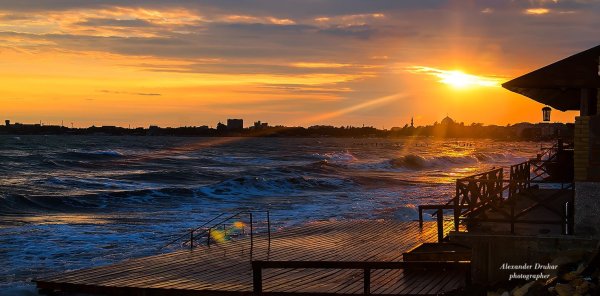 Евпатория море зимой
