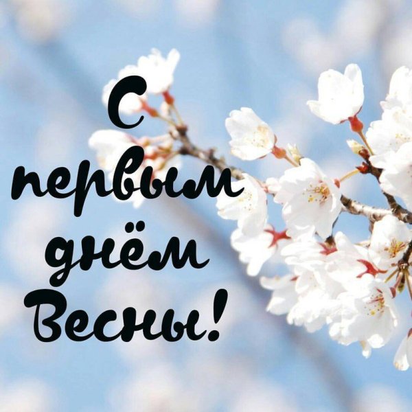 Открытка «Весна»