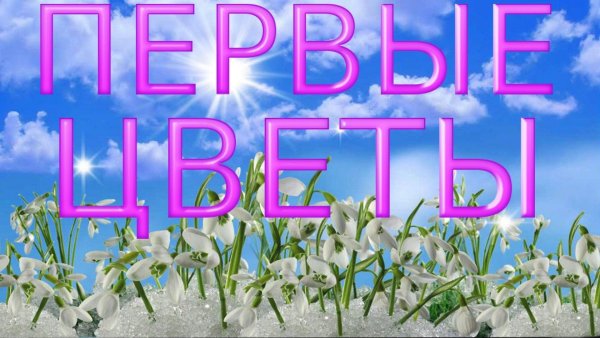 Весна подпись