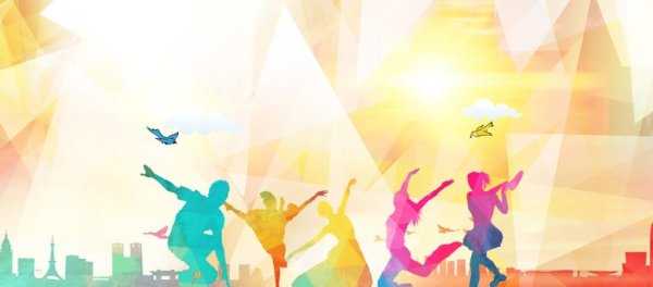 Молодежь фон