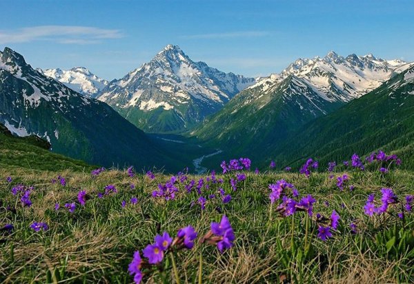 Горы Кавказа Архыз