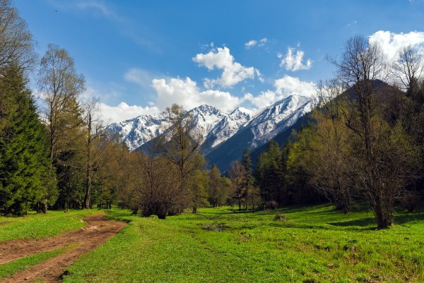 Архыз весной