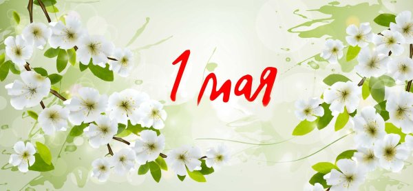 С цветущим Первомаем!