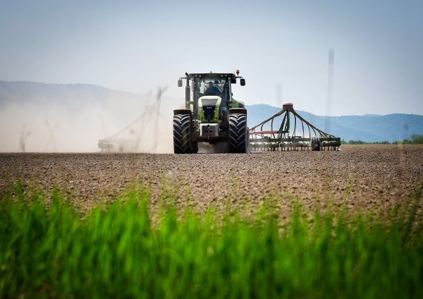 Посевная в поле