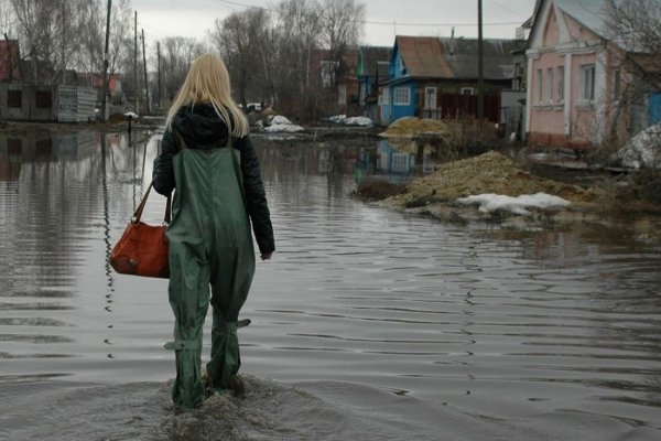 Женщина у березы