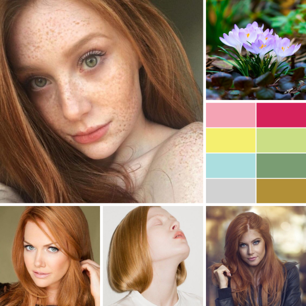 Весна цветотип внешности палитра