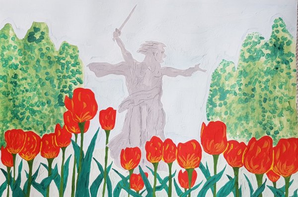 Весна Победы рисунок