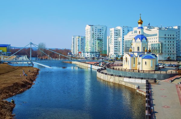 Город Белгород Весна