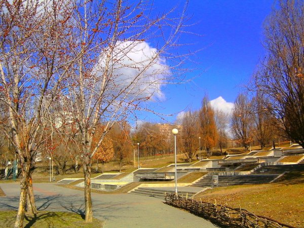 Весна Новосибирск парк