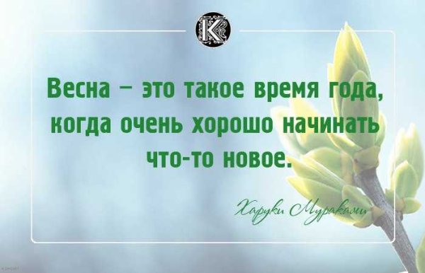 Весна время Преображения