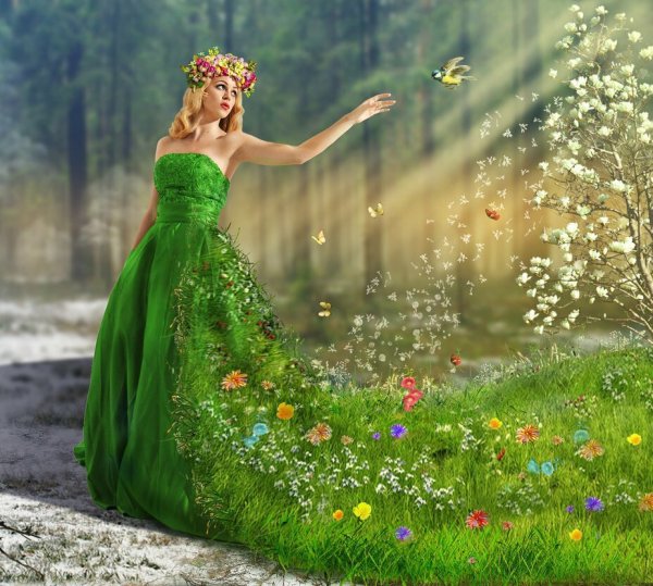 Весна красна пришла